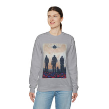 Load image into Gallery viewer, Sweatshirt 50/50 Cotton/Polyester, Medium-heavy fabric, Loose fit, true to size, Original art designs by Kerry Sandhu Art