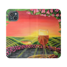 Load image into Gallery viewer, Wine Time in the Ferguson - PHONE CASE WALLET - by Kerry Sandhu Art