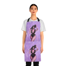 Load image into Gallery viewer, Apron - lightweight, silky finish 100% polyester, two front pockets. Many original artwork designs by Kerry Sandhu Art