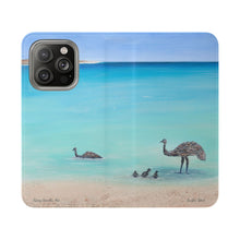 Load image into Gallery viewer, Surfin' Bird - PHONE CASE WALLET for Samsung & iPhones - by Kerry Sandhu Art