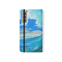 Load image into Gallery viewer, Ride the Wave - PHONE CASE WALLET - by Kerry Sandhu Art