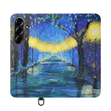 Load image into Gallery viewer, Colours of the Rain - PHONE CASE WALLET - by Kerry Sandhu Art
