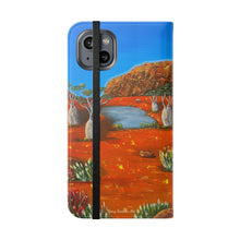 Load image into Gallery viewer, Beds Are Burning - PHONE CASE WALLET - by Kerry Sandhu Art
