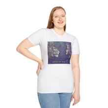 Load image into Gallery viewer, T-Shirt made from very soft materials, no side seams. Feels like bliss to wear! Many designs by Kerry Sandhu Art