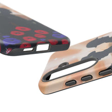 Load image into Gallery viewer, Phone case with an Australian and New Zealand soldier back to back with light-horsemen in the background and poppies in the foreground