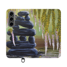 Load image into Gallery viewer, Zen Pond - PHONE CASE WALLET for Samsung & iPhones - by Kerry Sandhu Art