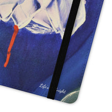 Load image into Gallery viewer, Life's Midnight - PHONE CASE WALLET - by Kerry Sandhu Art