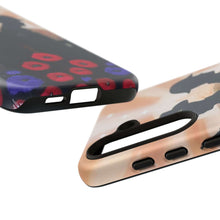 Load image into Gallery viewer, Phone case with an Australian and New Zealand soldier back to back with light-horsemen in the background and poppies in the foreground