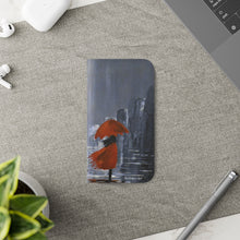 Load image into Gallery viewer, The Lady in Red - PHONE CASE WALLET - by Kerry Sandhu Art