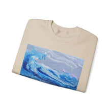 Load image into Gallery viewer, Sweatshirt 50/50 Cotton/Polyester, Medium-heavy fabric, Loose fit, true to size, Original art designs by Kerry Sandhu Art