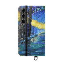 Load image into Gallery viewer, Colours of the Rain - PHONE CASE WALLET - by Kerry Sandhu Art