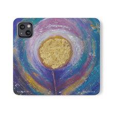 Load image into Gallery viewer, Flower of Gratitude - PHONE CASE WALLET - by Kerry Sandhu Art