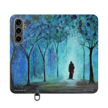 Load image into Gallery viewer, Forest of Light - PHONE CASE WALLET - by Kerry Sandhu Art