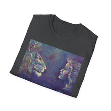 Load image into Gallery viewer, T-Shirt made from very soft materials, no side seams. Feels like bliss to wear! Many designs by Kerry Sandhu Art