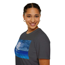 Load image into Gallery viewer, T-Shirt made from very soft materials, no side seams. Feels like bliss to wear! Many designs by Kerry Sandhu Art