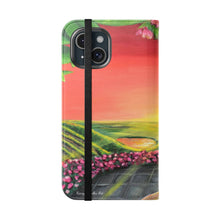 Load image into Gallery viewer, Wine Time in the Ferguson - PHONE CASE WALLET - by Kerry Sandhu Art