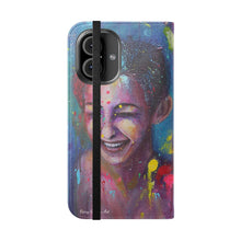 Load image into Gallery viewer, Raining Glitter - PHONE CASE WALLET for Samsung & iPhones - by Kerry Sandhu Art
