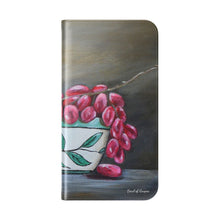 Load image into Gallery viewer, Bowl of Grapes - PHONE CASE WALLET for Samsung & iPhones - by Kerry Sandhu Art