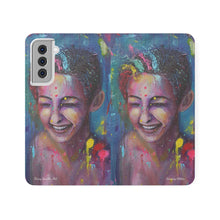Load image into Gallery viewer, Raining Glitter - PHONE CASE WALLET for Samsung & iPhones - by Kerry Sandhu Art