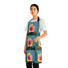 Load image into Gallery viewer, Apron - lightweight, silky finish 100% polyester, two front pockets. Many original artwork designs by Kerry Sandhu Art
