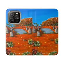 Load image into Gallery viewer, Beds Are Burning - PHONE CASE WALLET - by Kerry Sandhu Art