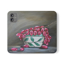 Load image into Gallery viewer, Bowl of Grapes - PHONE CASE WALLET for Samsung & iPhones - by Kerry Sandhu Art