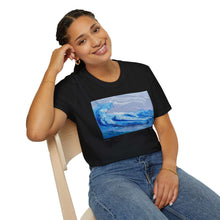 Load image into Gallery viewer, T-Shirt made from very soft materials, no side seams. Feels like bliss to wear! Many designs by Kerry Sandhu Art