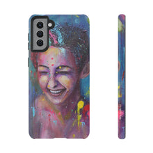Load image into Gallery viewer, Raining Glitter - TOUGH PHONE CASES for Samsung & iPhones - by Kerry Sandhu Art