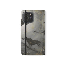 Load image into Gallery viewer, Come Join the Murder - PHONE CASE WALLET - by Kerry Sandhu Art