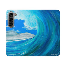 Load image into Gallery viewer, Ride the Wave - PHONE CASE WALLET - by Kerry Sandhu Art