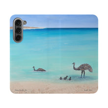 Load image into Gallery viewer, Surfin' Bird - PHONE CASE WALLET for Samsung & iPhones - by Kerry Sandhu Art