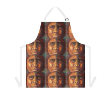 Load image into Gallery viewer, Apron - lightweight, silky finish 100% polyester, two front pockets. Many original artwork designs by Kerry Sandhu Art