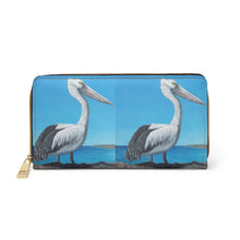 Load image into Gallery viewer, Pockets for cash, c/cards, coins, & more. Stylish faux leather, lots of original artworks by Kerry Sandhu Art to choose from