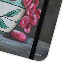 Load image into Gallery viewer, Bowl of Grapes - PHONE CASE WALLET for Samsung & iPhones - by Kerry Sandhu Art