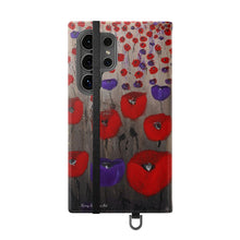 Load image into Gallery viewer, Benedictus (Poppies Only) - PHONE CASE WALLET - by Kerry Sandhu Art