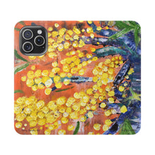 Load image into Gallery viewer, Rustic Wattle - PHONE CASE WALLET for Samsung & iPhones - by Kerry Sandhu Art