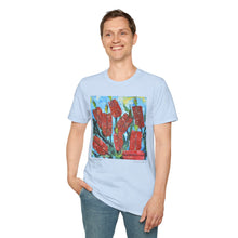 Load image into Gallery viewer, T-Shirt made from very soft materials, no side seams. Feels like bliss to wear! Many designs by Kerry Sandhu Art