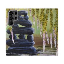 Load image into Gallery viewer, Zen Pond - PHONE CASE WALLET for Samsung & iPhones - by Kerry Sandhu Art