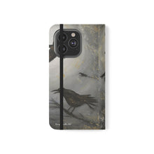 Load image into Gallery viewer, Come Join the Murder - PHONE CASE WALLET - by Kerry Sandhu Art