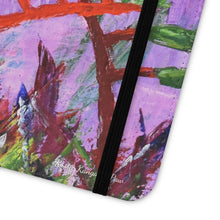 Load image into Gallery viewer, Rustic Kangaroo Paw - PHONE CASE WALLET - by Kerry Sandhu Art