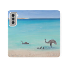 Load image into Gallery viewer, Surfin' Bird - PHONE CASE WALLET for Samsung & iPhones - by Kerry Sandhu Art