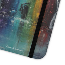 Load image into Gallery viewer, Return to Innocence - PHONE CASE WALLET - by Kerry Sandhu Art