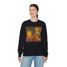 Load image into Gallery viewer, Sweatshirt 50/50 Cotton/Polyester, Medium-heavy fabric, Loose fit, true to size, Original art designs by Kerry Sandhu Art