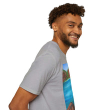 Load image into Gallery viewer, T-Shirt made from very soft materials, no side seams. Feels like bliss to wear! Many designs by Kerry Sandhu Art