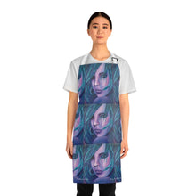 Load image into Gallery viewer, Apron - lightweight, silky finish 100% polyester, two front pockets. Many original artwork designs by Kerry Sandhu Art