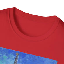 Load image into Gallery viewer, T-Shirt made from very soft materials, no side seams. Feels like bliss to wear! Many designs by Kerry Sandhu Art