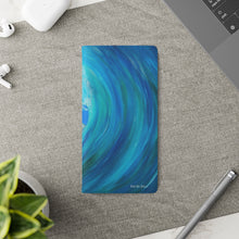Load image into Gallery viewer, Ride the Wave - PHONE CASE WALLET - by Kerry Sandhu Art