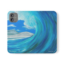 Load image into Gallery viewer, Ride the Wave - PHONE CASE WALLET - by Kerry Sandhu Art