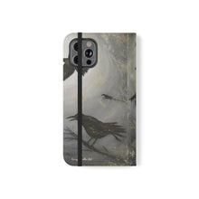 Load image into Gallery viewer, Come Join the Murder - PHONE CASE WALLET - by Kerry Sandhu Art