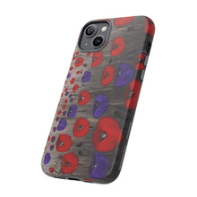 Load image into Gallery viewer, Benedictus (Poppies Only) - TOUGH PHONE CASES for Samsung & iPhones - by Kerry Sandhu Art